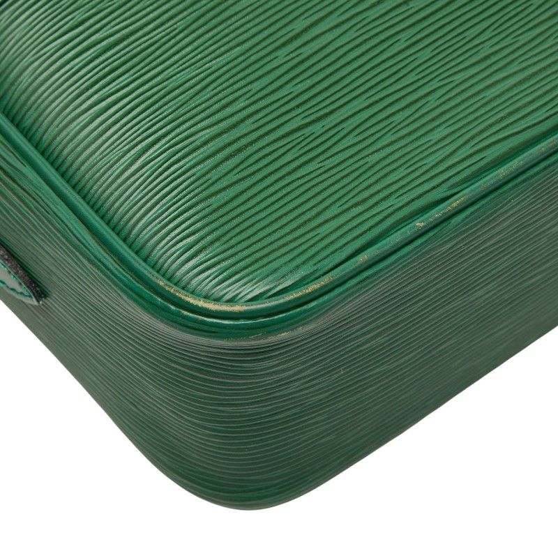 Louis Vuitton Epi Trocadero Crossbody Shoulder Bag Borneo Green Leather — view 6