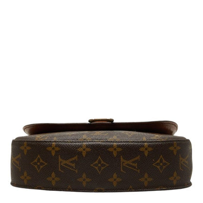 Louis Vuitton Monogram Saint Cloud GM Crossbody Shoulder Bag Brown Leather — view 3