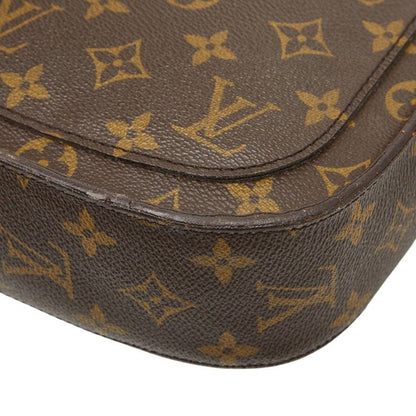 Louis Vuitton Monogram Saint Cloud GM Crossbody Shoulder Bag Brown Leather — view 7