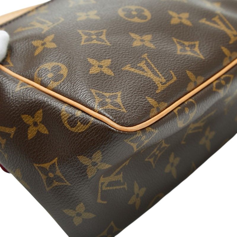 Louis Vuitton Monogram Viva Cite PM Crossbody Shoulder Bag Brown Leather — view 7