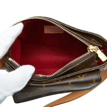 Louis Vuitton Monogram Viva Cite PM Crossbody Shoulder Bag Brown Leather — view 9