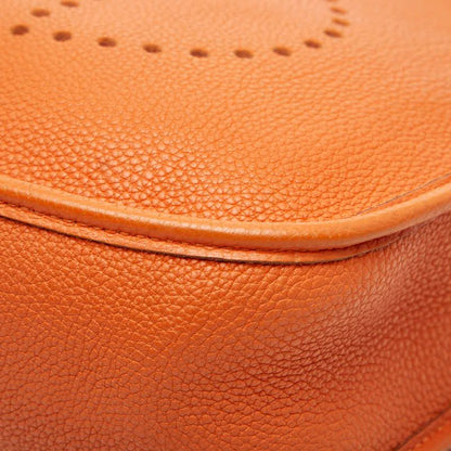 Hermes Evelyne I Anne PM Shoulder Bag Orange Togo — view 5