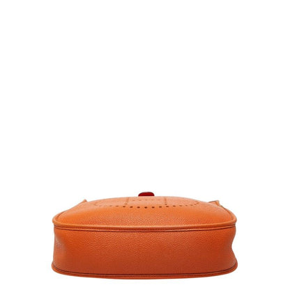 Hermes Evelyne I Anne PM Shoulder Bag Orange Togo — view 3