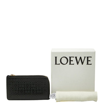 Loewe Anagram Card Case Black Leather — view 9