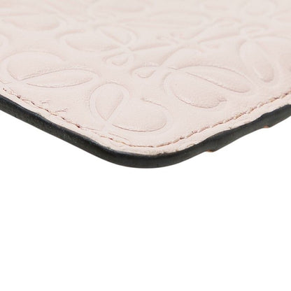 Loewe Anagram Card Case Pink Leather — view 4