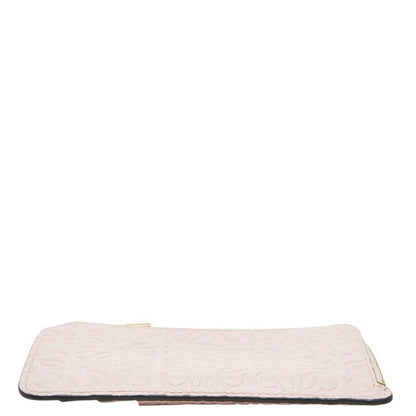 Loewe Anagram Card Case Pink Leather — view 3