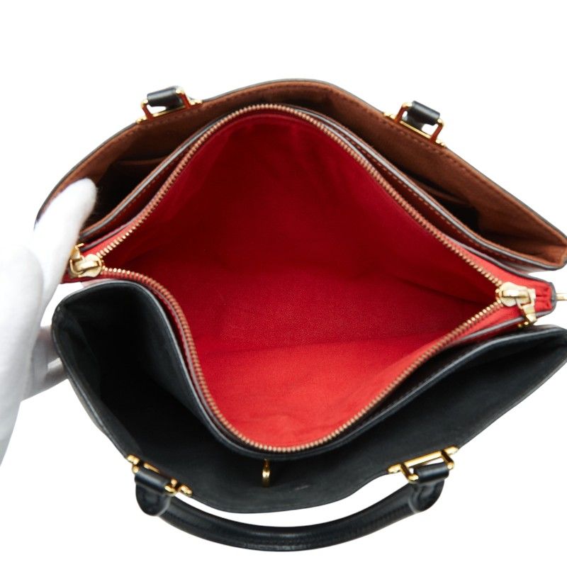 Louis Vuitton Monogram Mille Feuille 2-Way Shoulder Bag Brown Leather — view 6
