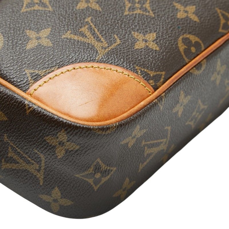 Louis Vuitton Monogram Trocadero 27 Crossbody Shoulder Bag Brown Leather — view 5