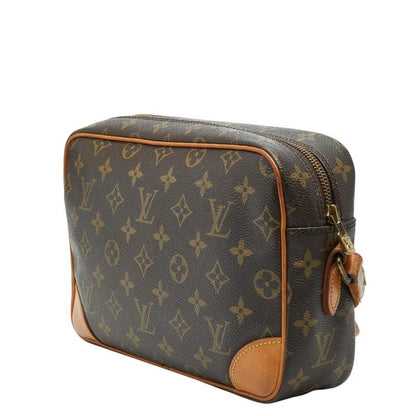 Louis Vuitton Monogram Trocadero 27 Crossbody Shoulder Bag Brown Leather — view 2
