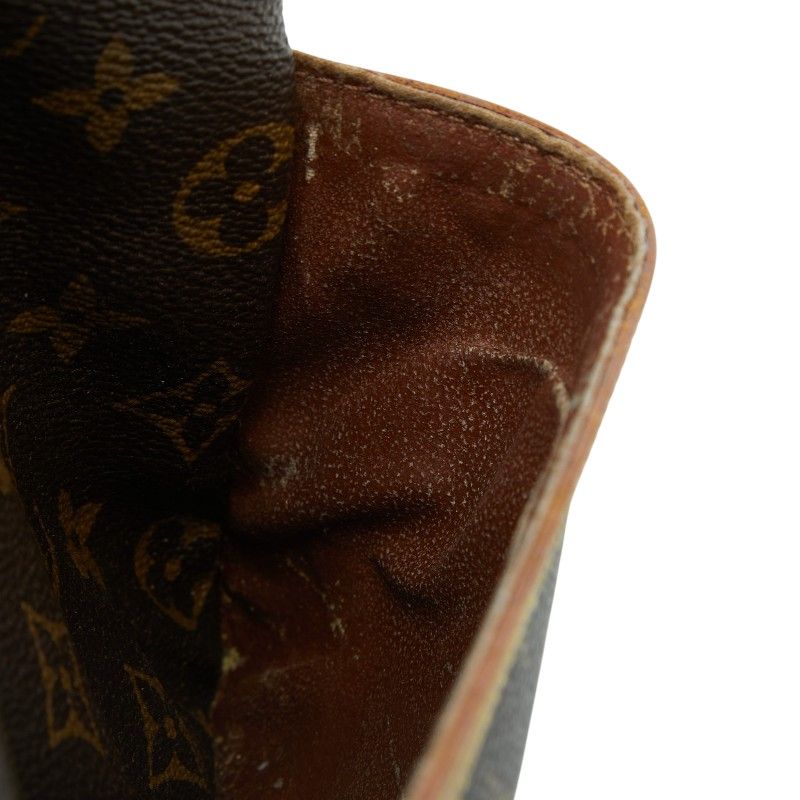 Louis Vuitton Monogram Trocadero 27 Crossbody Shoulder Bag Brown Leather — view 9