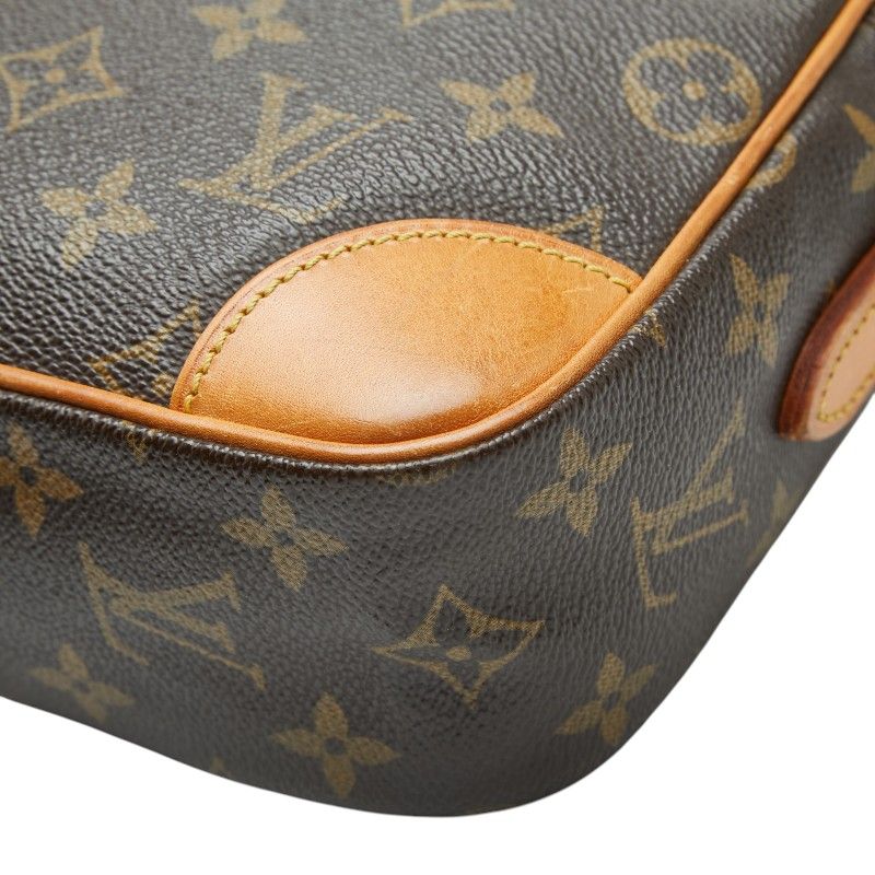 Louis Vuitton Monogram Trocadero 27 Crossbody Shoulder Bag Brown Leather — view 6