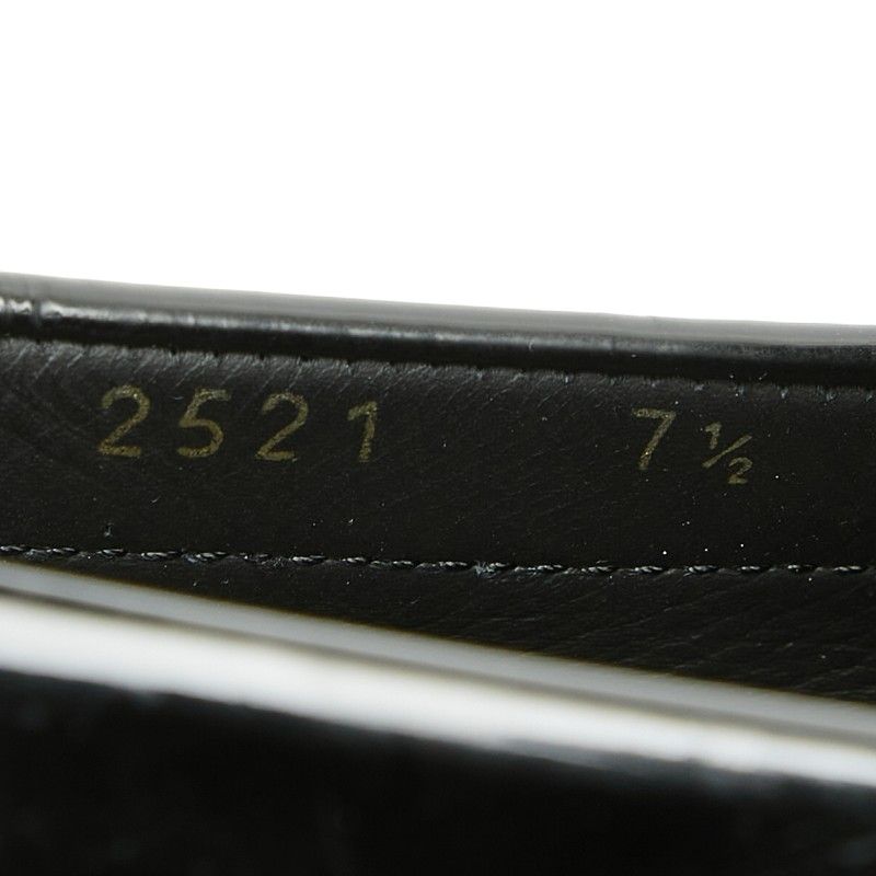 Dolce & Gabbana Logo Dress Shoes Driving Bit 7.5 Black Leather & — view 7