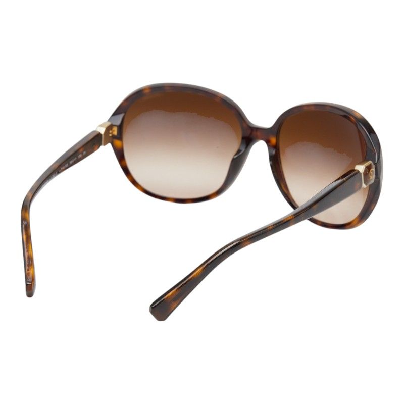 Chanel CC Logo a Brown Plastic 1- Eyewear — view 3
