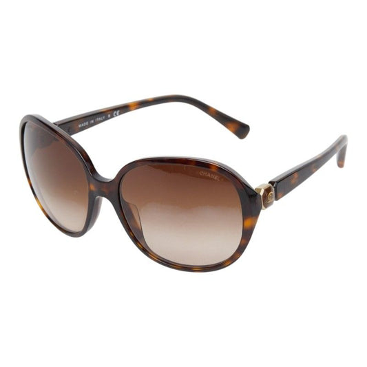 Chanel CC Logo a Brown Plastic 1- Eyewear