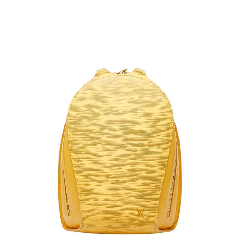 Louis Vuitton Epi Mabillon Backpack Tassiri Yellow Leather