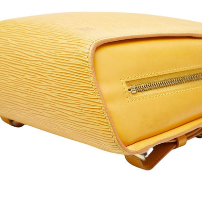 Louis Vuitton Epi Mabillon Backpack Tassiri Yellow Leather — view 4