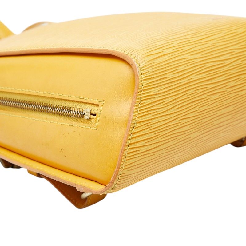 Louis Vuitton Epi Mabillon Backpack Tassiri Yellow Leather — view 5