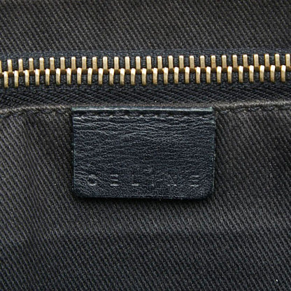 Celine Macadam Triomphe Handbag Black — view 9