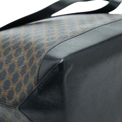 Celine Macadam Triomphe Handbag Black — view 7