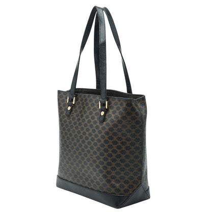 Celine Macadam Triomphe Handbag Black — view 2