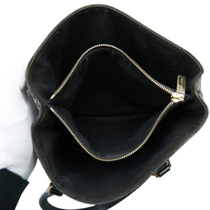 Celine Macadam Triomphe Handbag Black — view 8