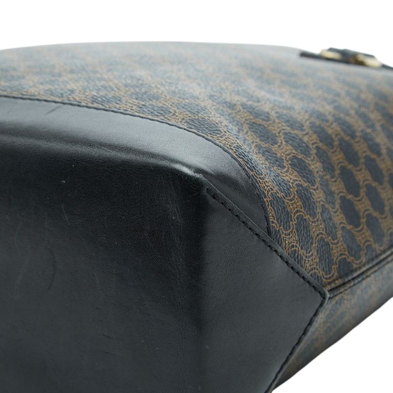 Celine Macadam Triomphe Handbag Black — view 4