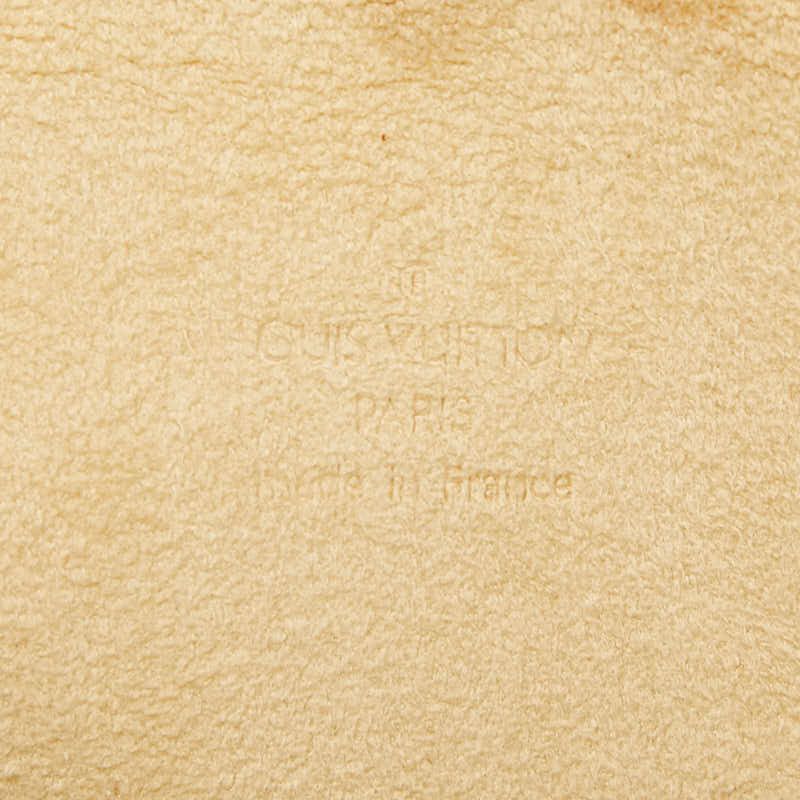 Louis Vuitton Monogram Pochette Florentine Pouch Brown Leather — view 5