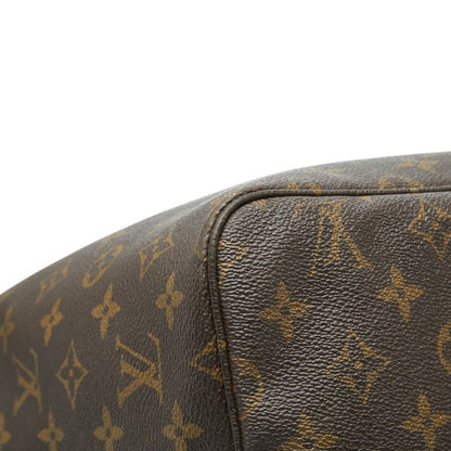 Louis Vuitton Monogram Neverfull GM Tote Shoulder Bag Brown Leather — view 7