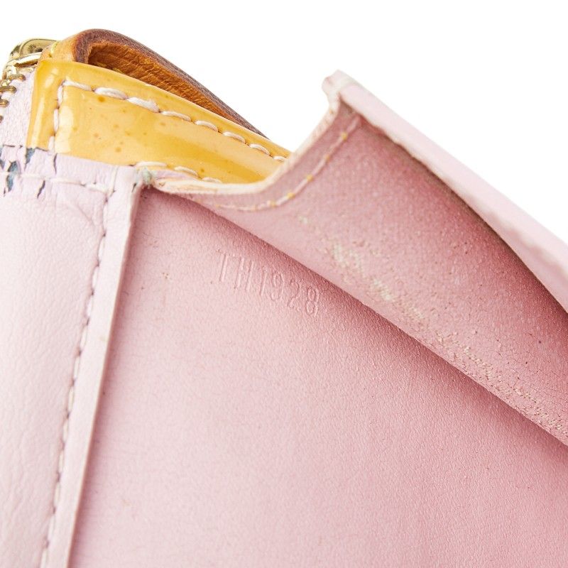 Louis Vuitton Vernis Shoulder Bag Yellow Enamel — view 7