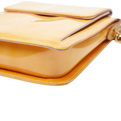 Louis Vuitton Vernis Shoulder Bag Yellow Enamel — view 4