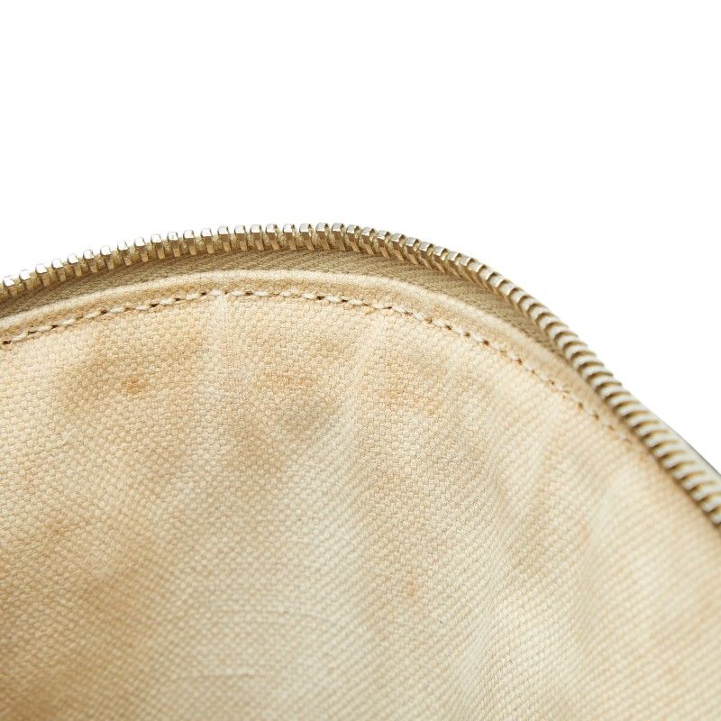 Gucci GG Supreme 2-Way Shoulder Bag Beige Leather — view 5