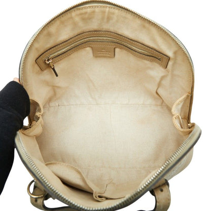 Gucci GG Supreme 2-Way Shoulder Bag Beige Leather — view 4