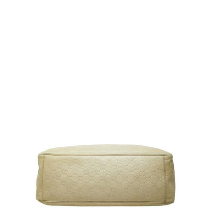 Gucci Guccissima Tote Beige Canvas Leather — view 3