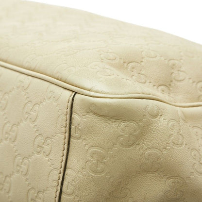 Gucci Guccissima Tote Beige Canvas Leather — view 6