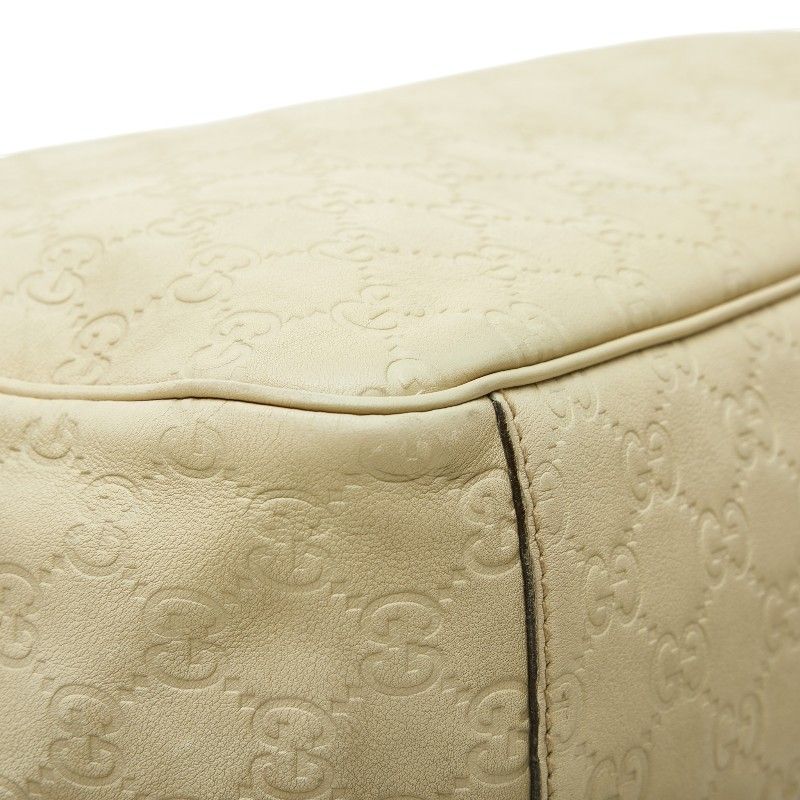 Gucci Guccissima Tote Beige Canvas Leather — view 7