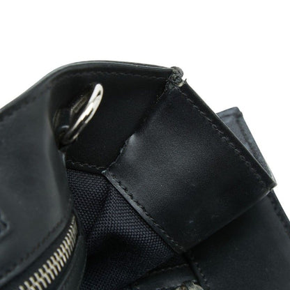 Gucci GG Supreme Tote Shoulder Bag 2-Way Black Leather — view 8