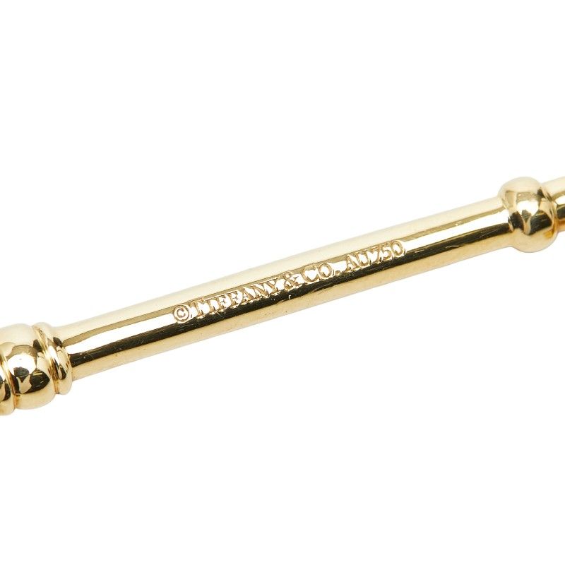 Tiffany & Co Trefoil Key Necklace 18k Yellow Gold — view 6
