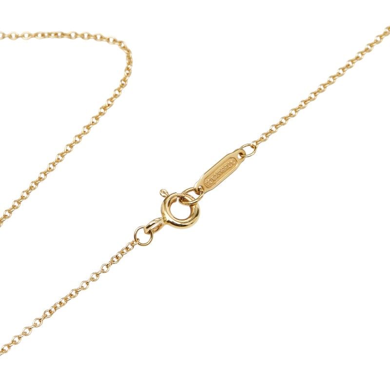 Tiffany & Co Trefoil Key Necklace 18k Yellow Gold — view 3