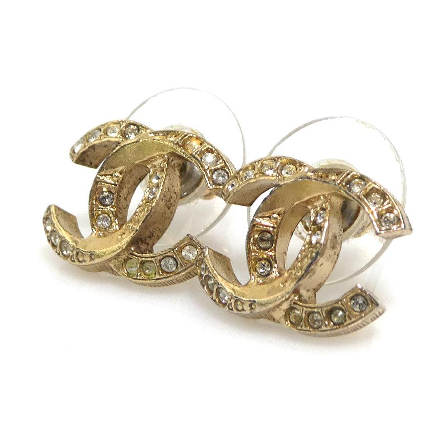 Chanel Earrings Gold — view 3