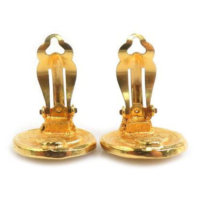 Chanel Earrings Vintee Gold — view 6