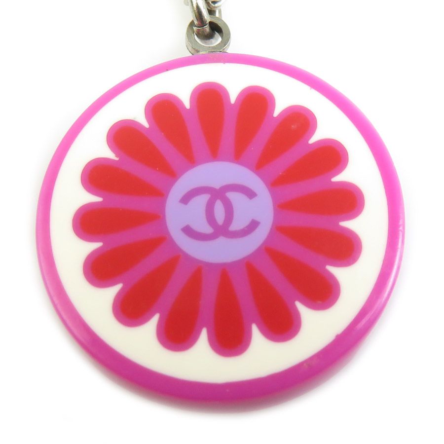 Chanel Necklace Pink — view 3