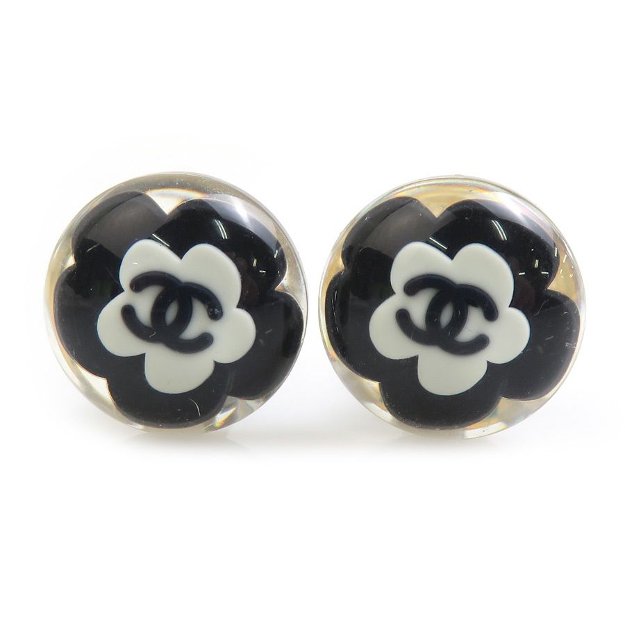 Chanel Earrings Black
