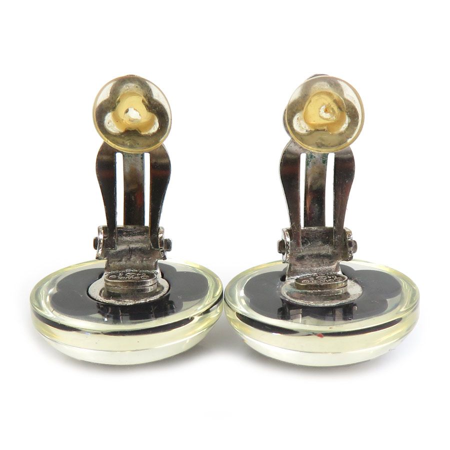 Chanel Earrings Black — view 6