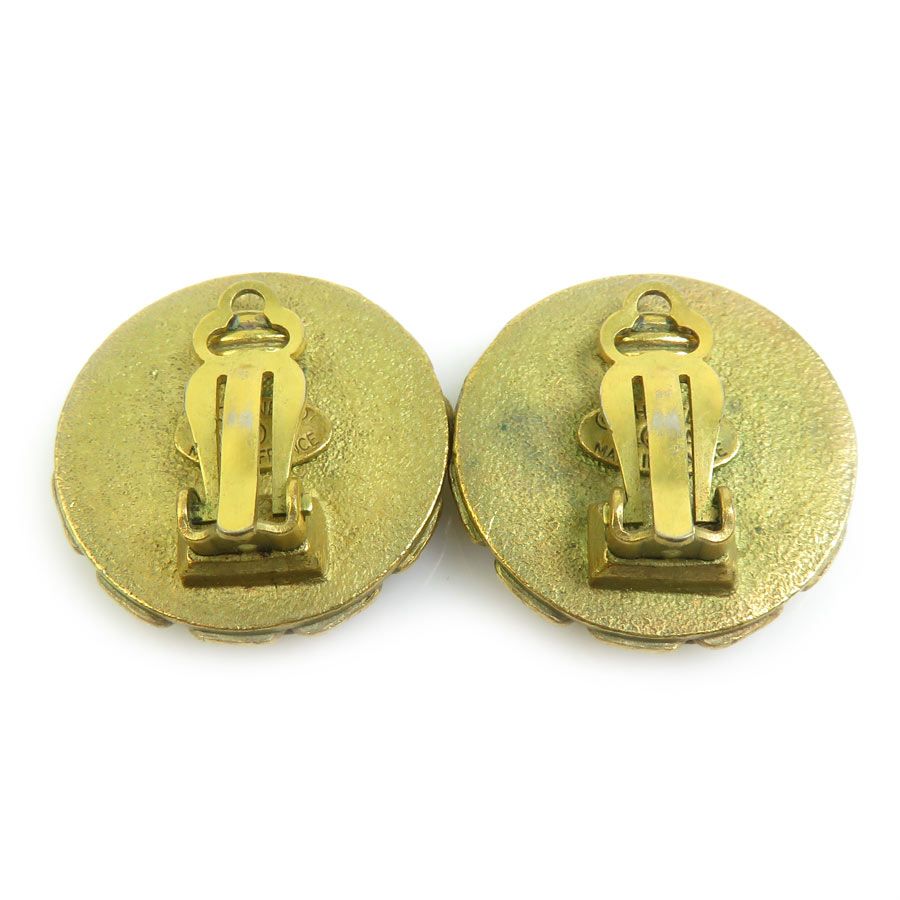 Chanel Earrings Gold — view 5