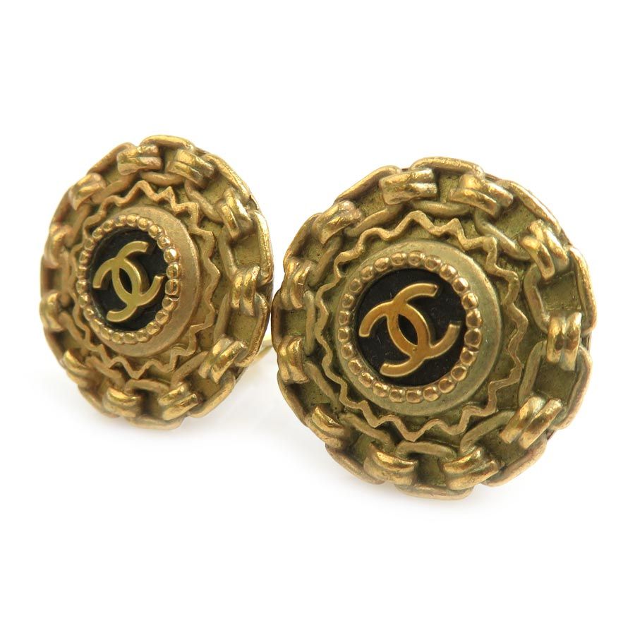 Chanel Earrings Gold — view 2