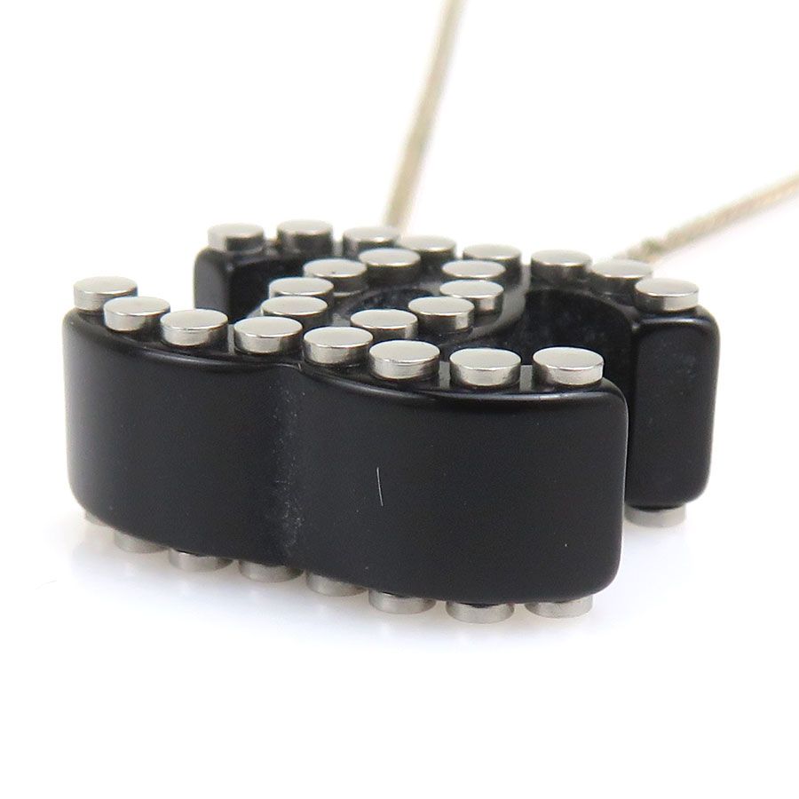 Chanel Necklace Black — view 3