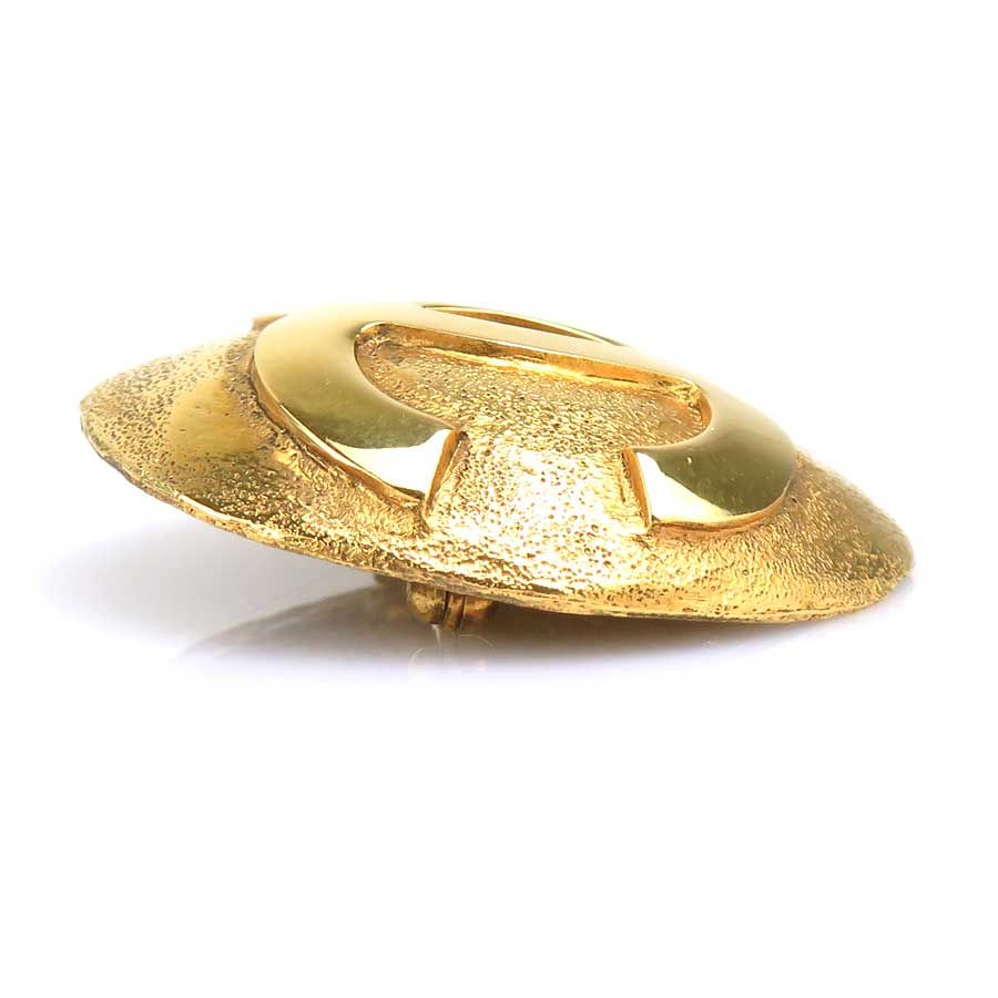Chanel Brooch Vintage Gold — view 3