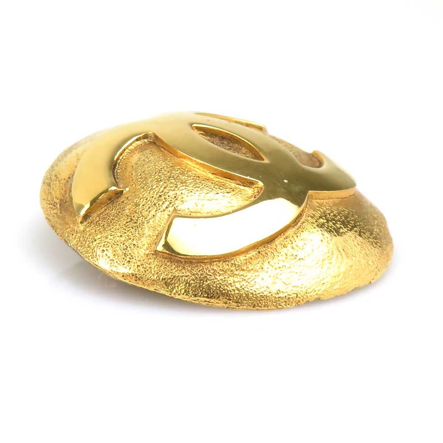 Chanel Brooch Vintage Gold — view 2