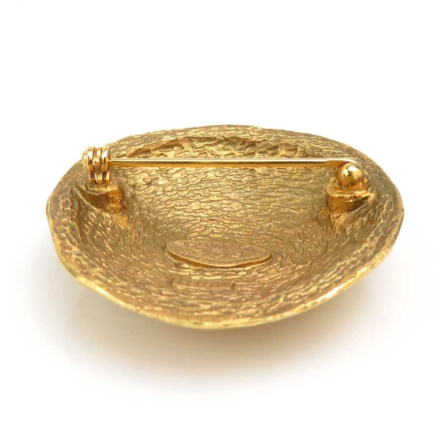 Chanel Brooch Vintage Gold — view 5