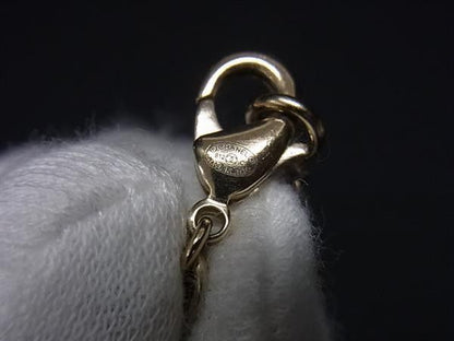 Chanel Necklace CC Logo Gold Metal Faux Pearl Pendant — view 4